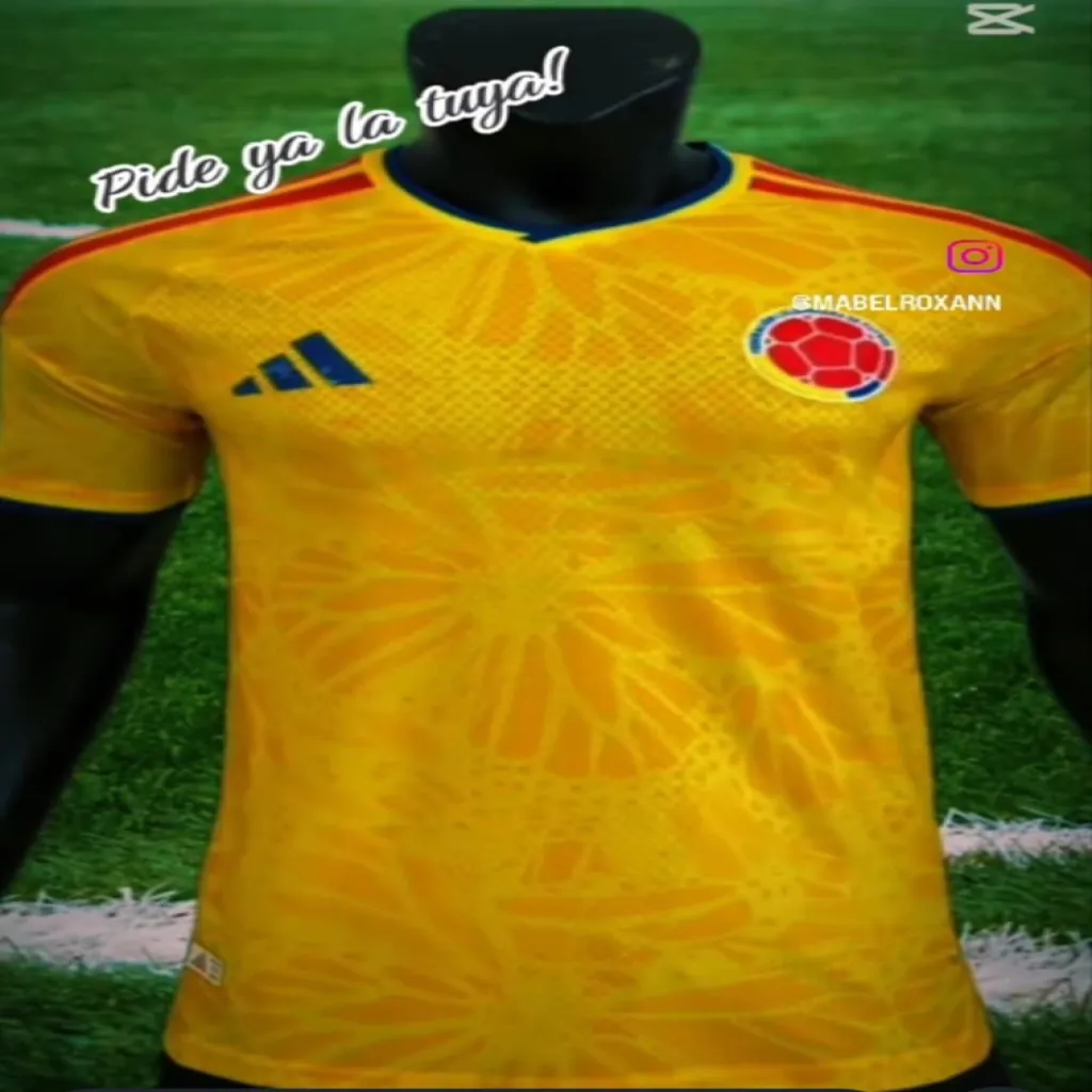 Camiste visitante seleccion Colombia